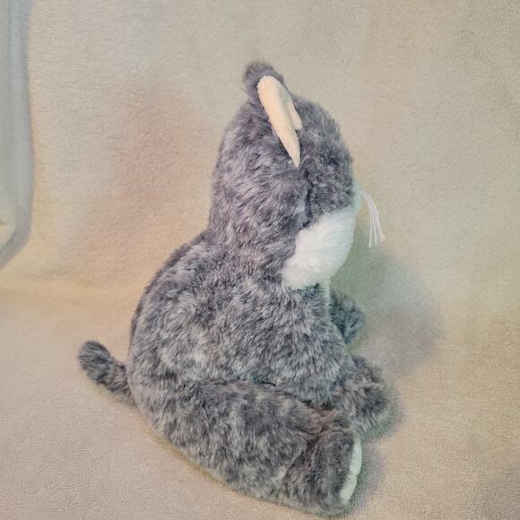 BEAR FACTORY Tahla the Tabby Cat Gray White Plush Stuffed Animal 14" 2001 - Picture 5 of 8